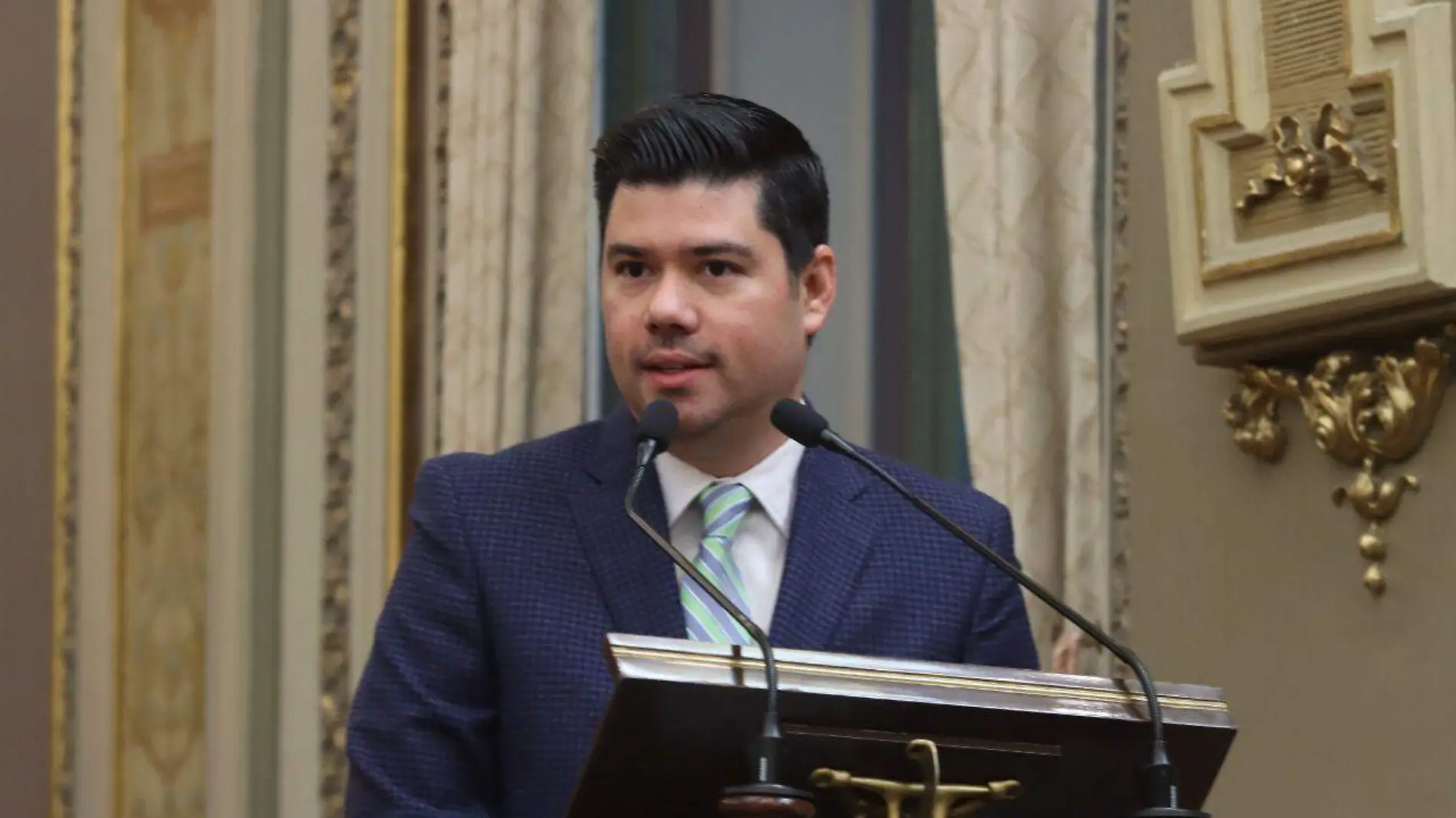 diputado local del Partido Verde Ecologista, Jaime Natale Uranga,